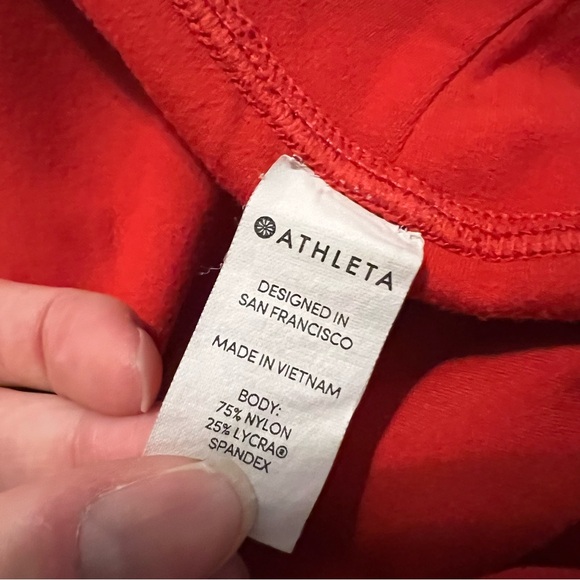 Red Athleta leggings - Picture 4 of 6